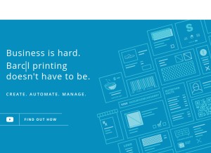 How bartendersoftware.com looks like on a tablet such as an iPad.