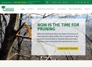 How bartlett.com looks like on a tablet such as an iPad.
