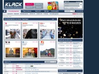Desktop screenshot for klack.de