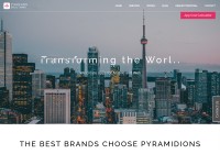 Desktop screenshot for pyramidions.com