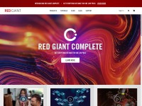 Desktop screenshot for redgiant.com