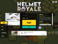 Desktop screenshot for helmetroyale.io