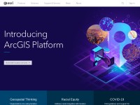 Desktop screenshot for esri.com