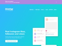 Desktop screenshot for blastup.com