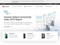 Desktop screenshot for huawei.com