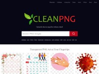 Desktop screenshot for cleanpng.com