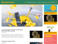 Desktop screenshot for dcryptonews.com