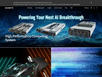 Desktop screenshot for gigabyte.com