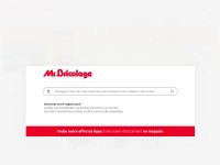 Desktop screenshot for mr-bricolage.fr