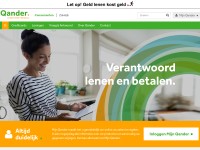 Desktop screenshot for qander.nl