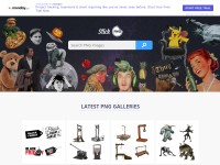 Desktop screenshot for stickpng.com