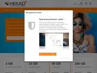 Desktop screenshot for hekko.pl