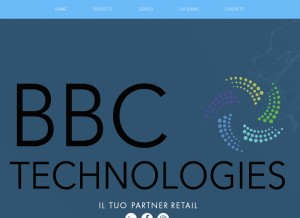 How bbctech.it looks like on a tablet such as an iPad.