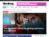 Desktop screenshot for blooloop.com