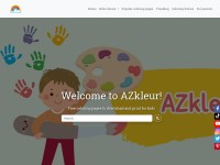 Desktop screenshot for azkleur.nl