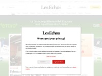 Desktop screenshot for lesechos.com