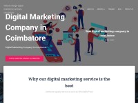 Desktop screenshot for websitedesigndigitalmarketingcompanycoimbatore.in