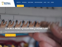 Desktop screenshot for royalelektrik.com