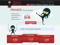 Desktop screenshot for ninjasproxy.com