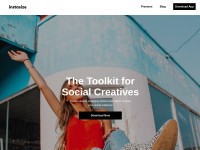 Desktop screenshot for instasize.com