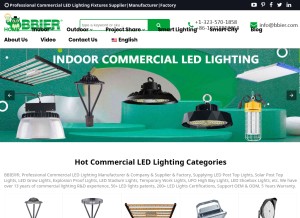 How bbier.com looks like on a tablet such as an iPad.