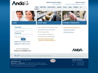 Desktop screenshot for andanet.com