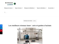 Desktop screenshot for niveaux-laser.com