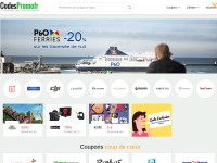 Desktop screenshot for codespromofr.com