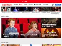 Desktop screenshot for theatrenerds.com