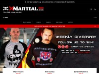 Desktop screenshot for xmartial.com