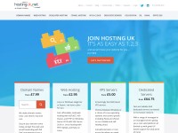 Desktop screenshot for hostinguk.net