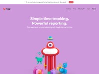 Desktop screenshot for toggl.com
