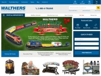 Desktop screenshot for walthers.com