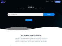 Desktop screenshot for zeep.ly