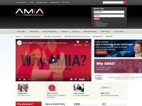 Desktop screenshot for amia.org