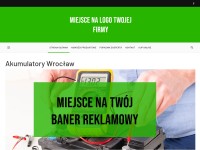 Desktop screenshot for akumulatory-wroclaw.pl