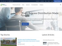 Desktop screenshot for 24-7pressrelease.com