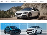 Desktop screenshot for buick.com