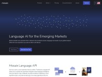 Desktop screenshot for mosaix.ai