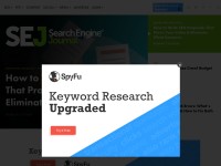 Desktop screenshot for searchenginejournal.com