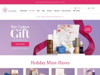 Desktop screenshot for credobeauty.com