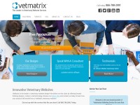 Desktop screenshot for vetmatrix.com