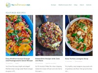 Desktop screenshot for themediterraneandish.com