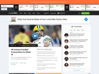 Desktop screenshot for numberfire.com