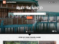 Desktop screenshot for hostelworld.com