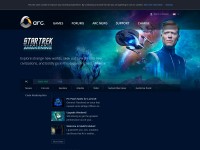 Desktop screenshot for startrekonline.com