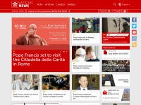 Desktop screenshot for vaticannews.va