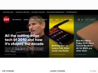 Desktop screenshot for cnet.com