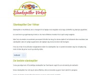 Desktop screenshot for slankepillervirker.dk