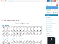 Desktop screenshot for coolsymbol.com